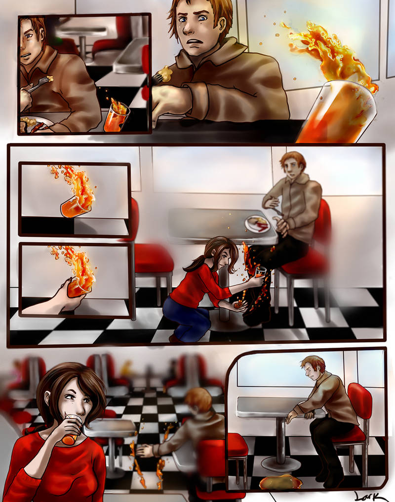 Commission: Super Speed Comic Page by 7AirGoddess3
