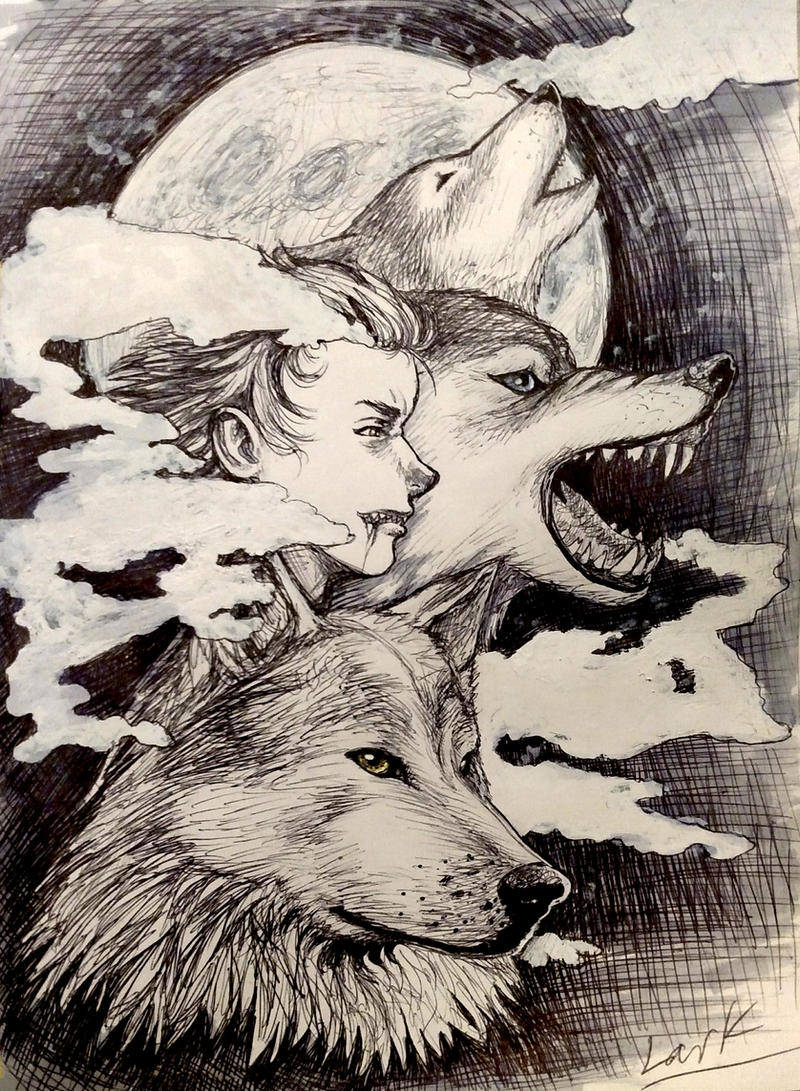 Inktober day 6 - Howl by 7AirGoddess3