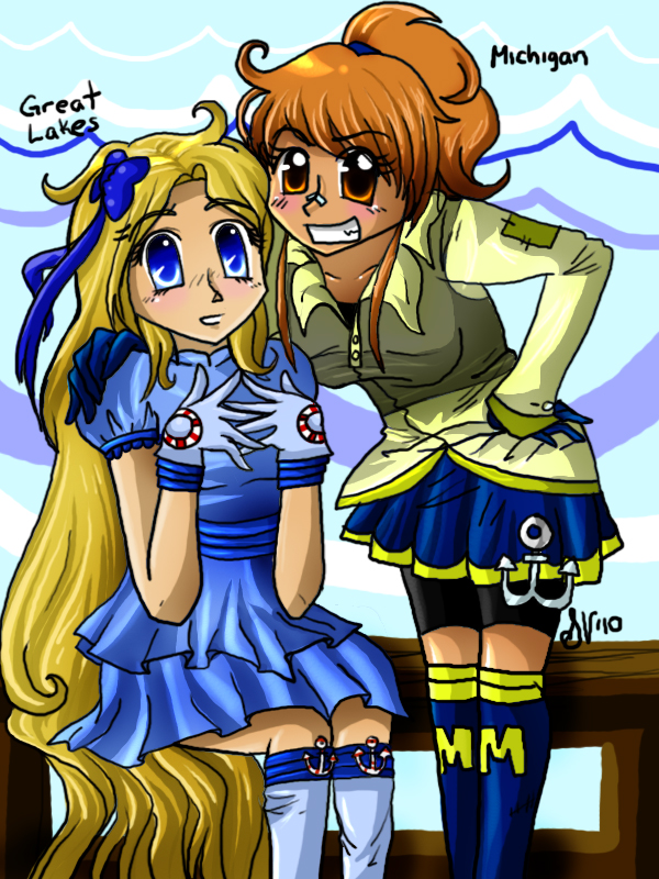 Michigan and Great Lakes - APH by NamiOki on DeviantArt