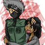 Art Trade - Niako with Kakashi