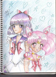 chibiusa and hotaru