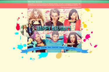 The Carrie Diaries Layout