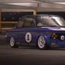 bmw 2002 rally car blue