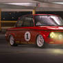 bmw 2002 rally car red