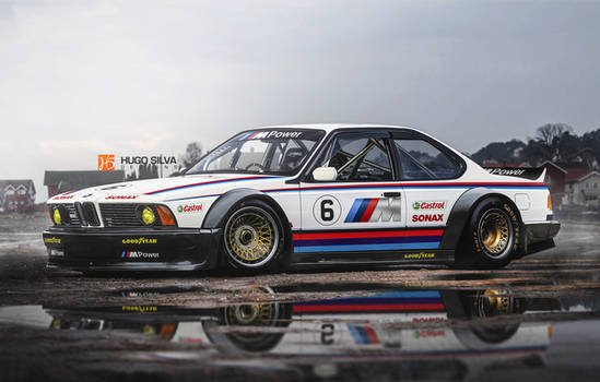 BMW M635 CSL race car