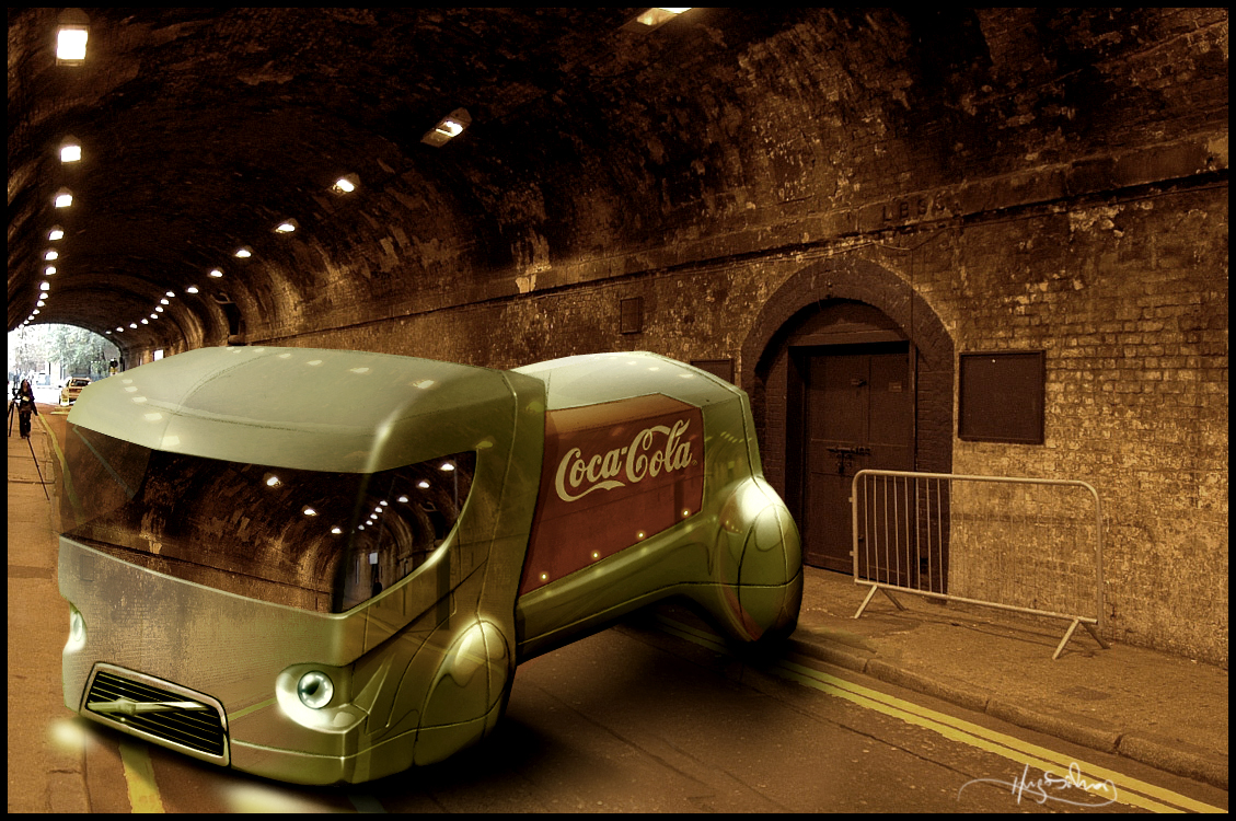 coca cola volvo truck update