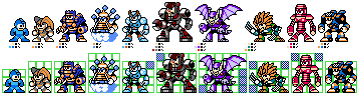 Mega man online 7 nes
