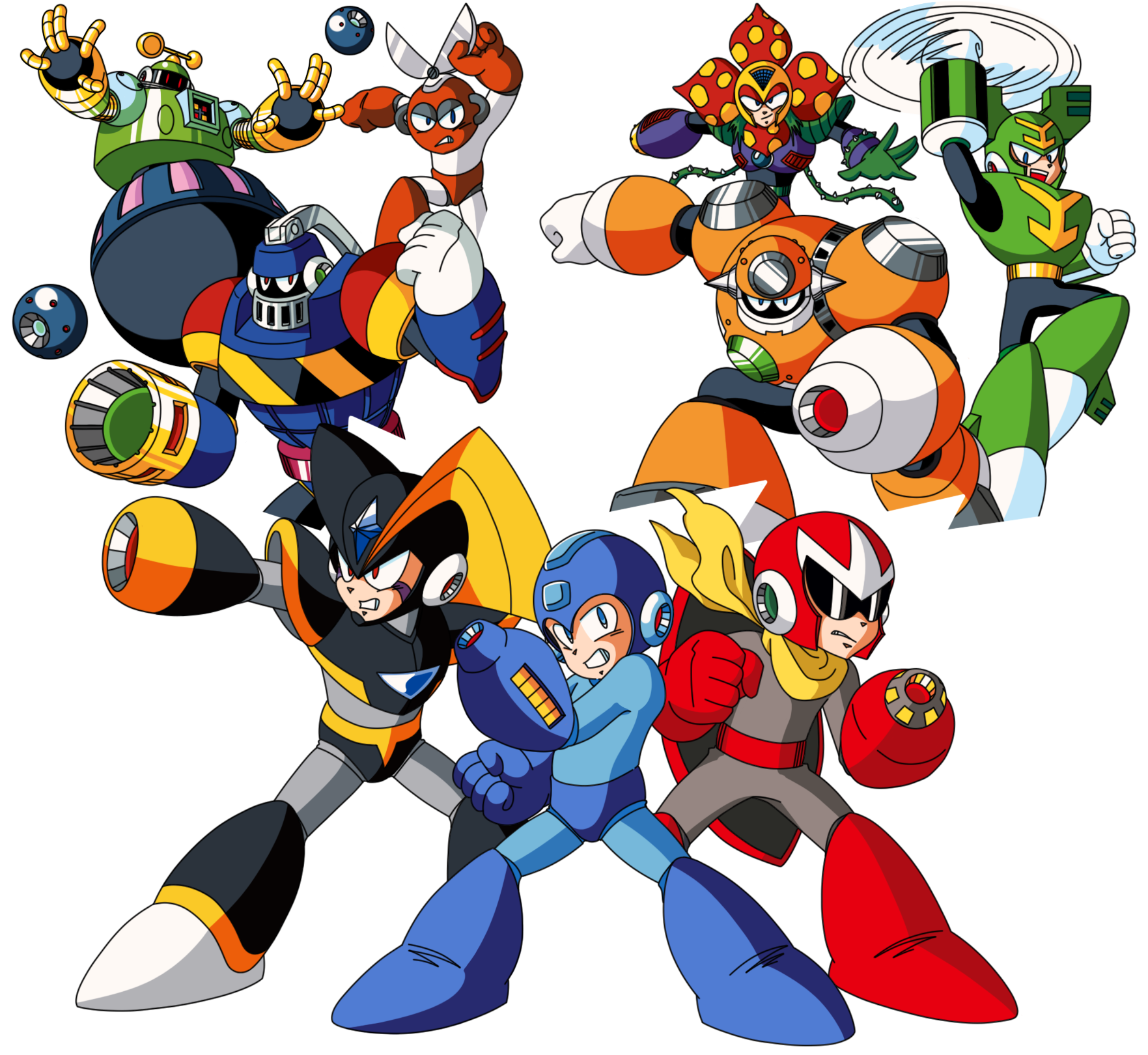 Mega Man Maker 1.5 Promotional Artwork by ZEDIC0N on DeviantArt