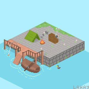 Pixel Fisher on a Pier