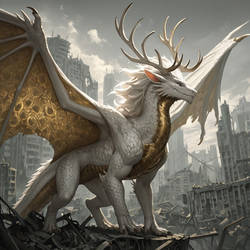 Misarel - dragon form