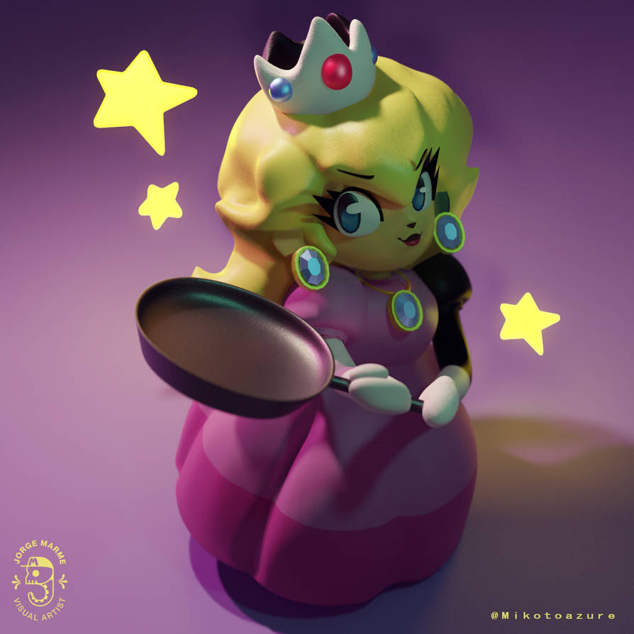 Princess Toadstool by jmarme on DeviantArt