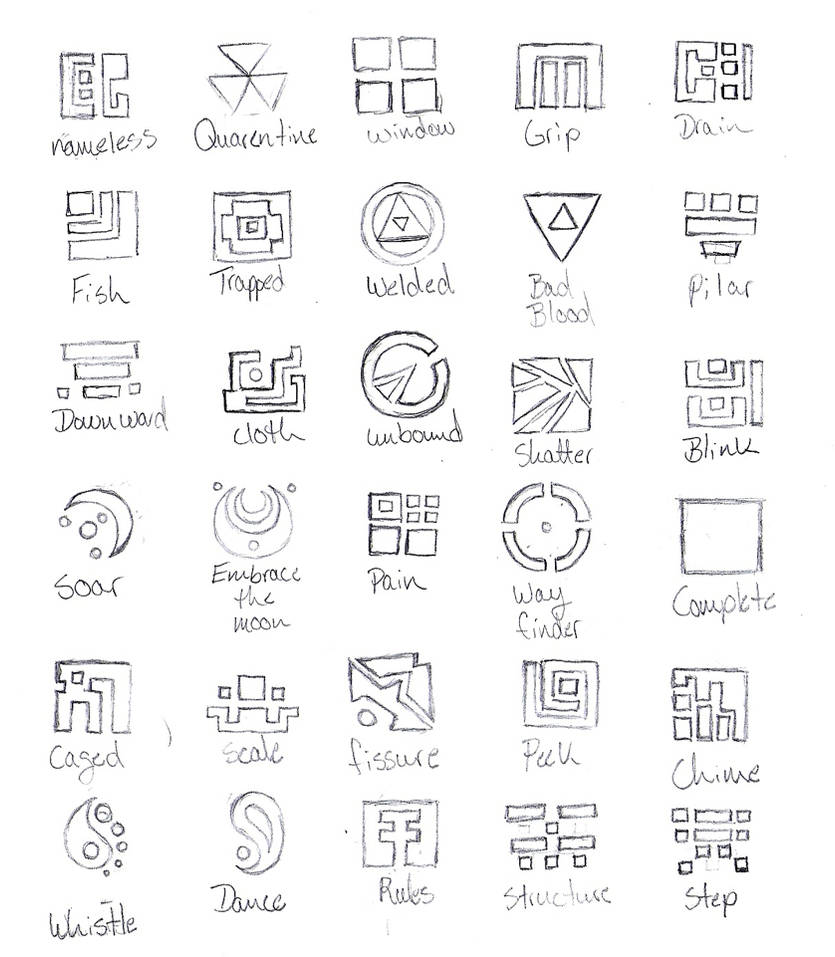Journey Symbols, Free Use (2) by EndlessShower on DeviantArt