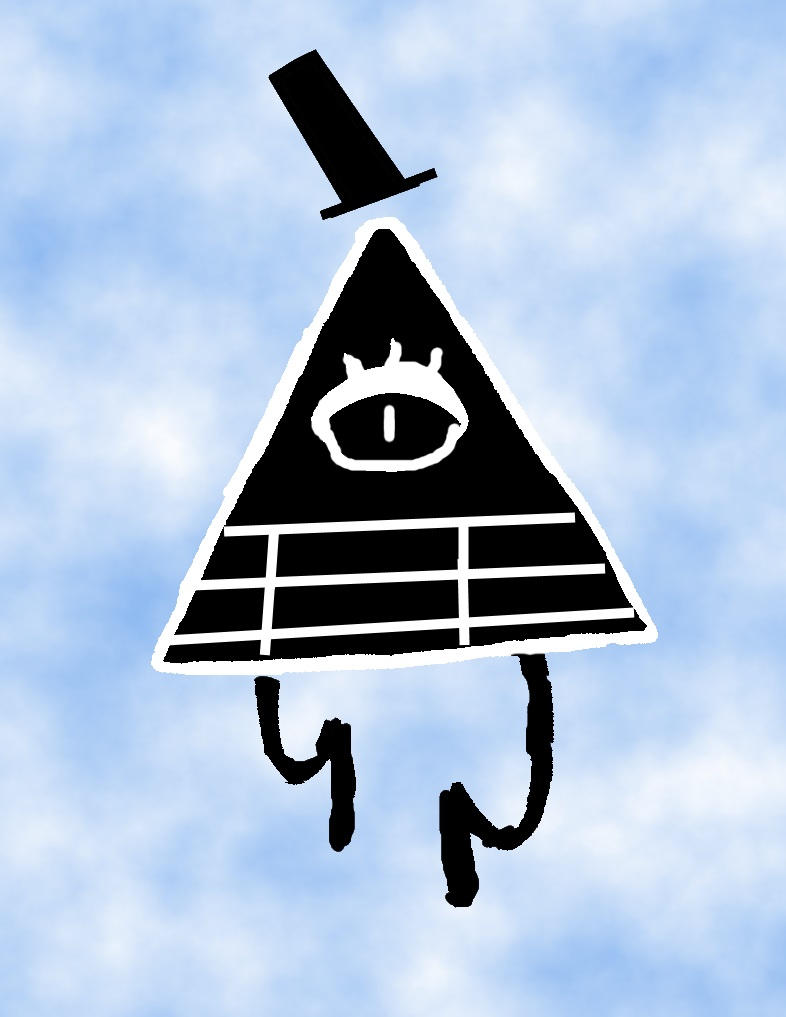 Bill Cipher Physical form Stage 2 by CasperFPA on DeviantArt