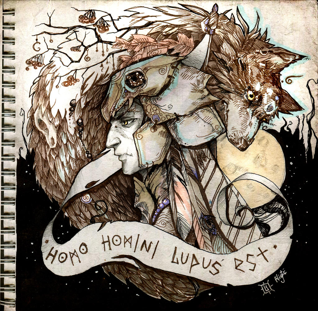 Homo Homini Lupus Est by Hekkil on DeviantArt