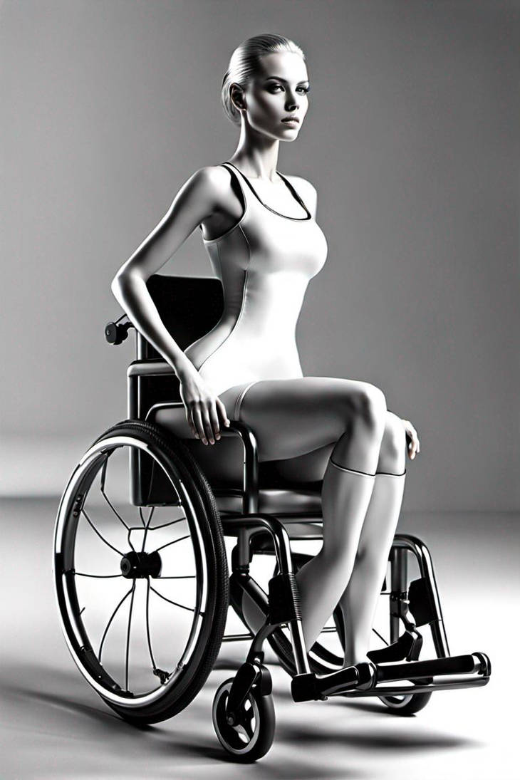 Grace in wheelchair