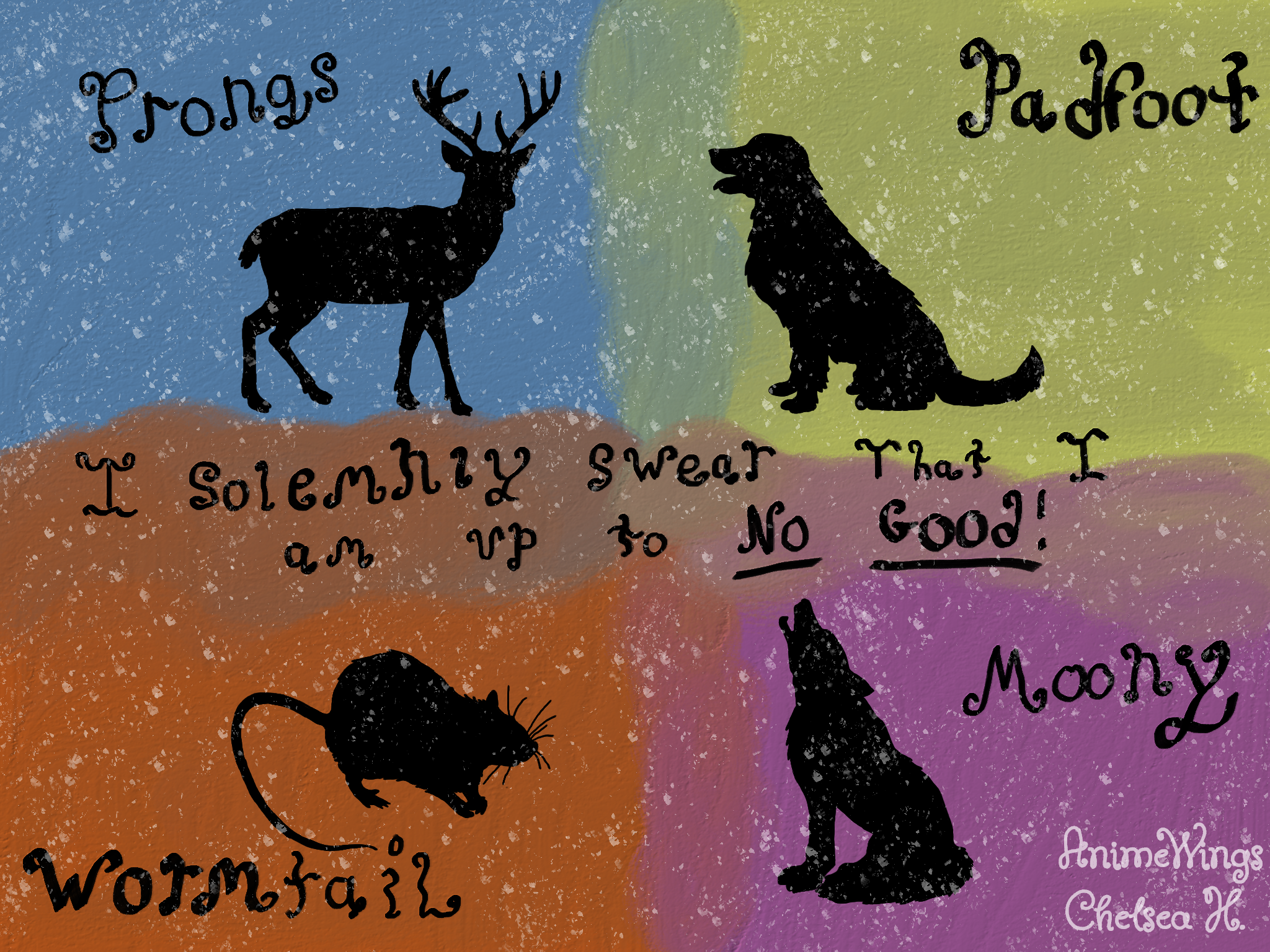 The Marauders Harry Potter by Animecrazy101 on DeviantArt