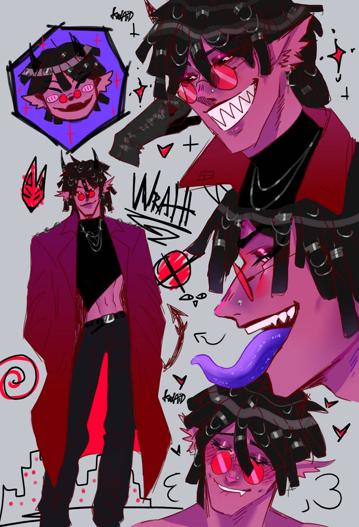 Wrath Matching Wrath character sheet by KoolaidJammer20 on DeviantArt
