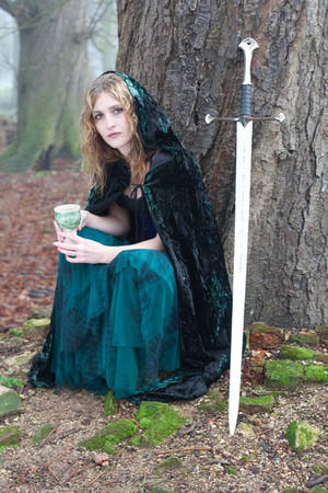 Lady with sword by LughoftheLongArm Lady with sword by LughoftheLongArm