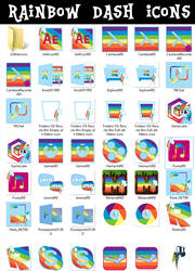 Rainbow Dash Icons!