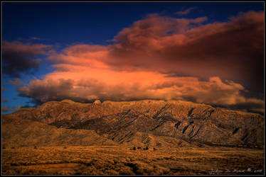 As Dusk Approaches the Desert