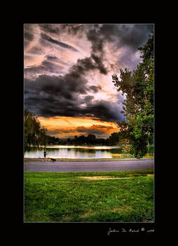 A Summer Evening At the Lake