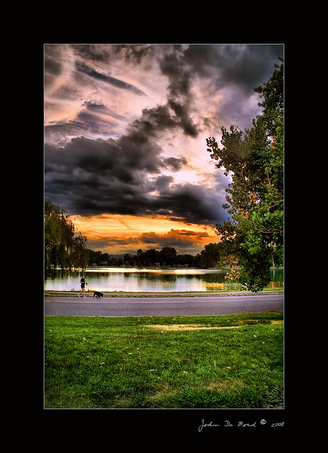 A Summer Evening At the Lake