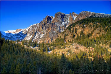 A Light Dusting On the Rockies