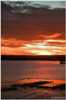 Sunrise Over The Marina