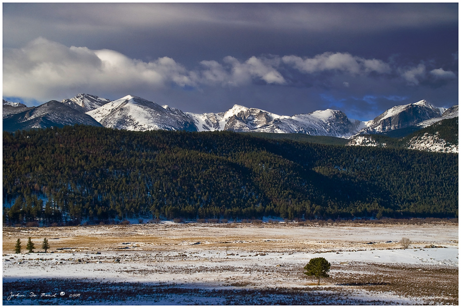 Winter Along The Range