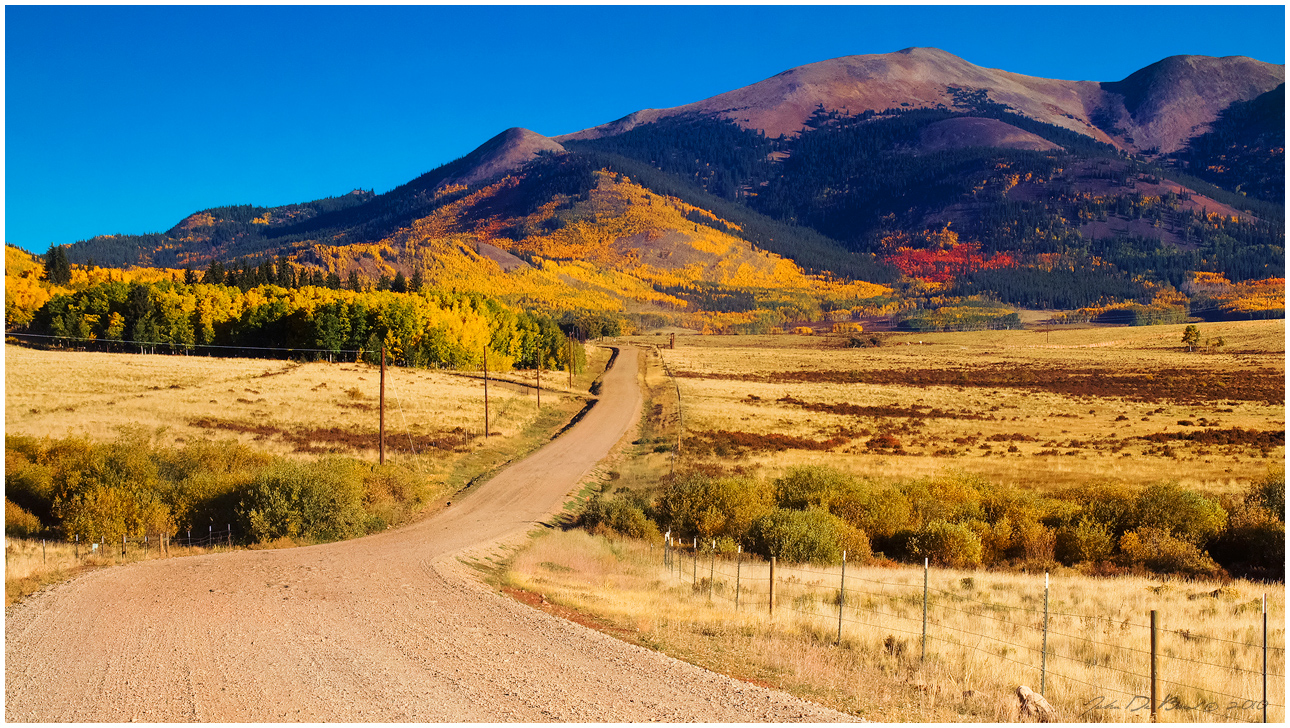 Country Dirt Roads Of Autumn