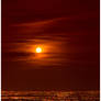 Moonrise Over Golden