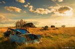 Old Fords And Farms by kkart