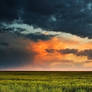 Storm Clouds Over The Plains