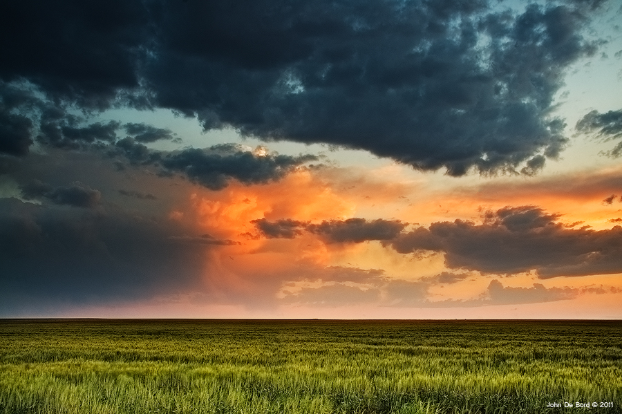 Storm Clouds Over The Plains