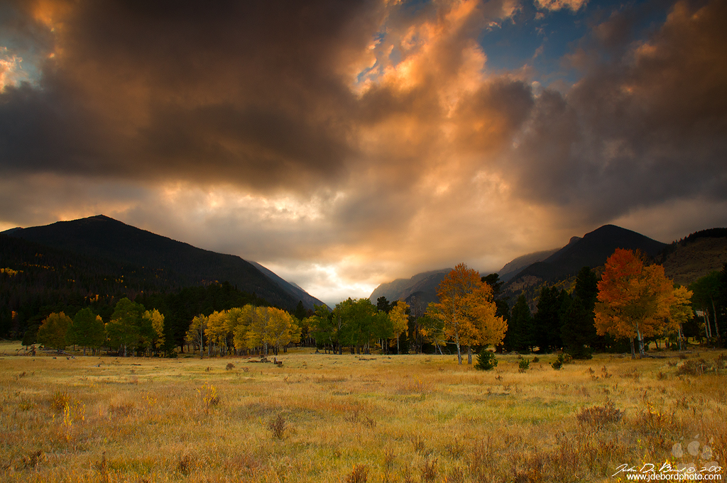 A Valley Sunset