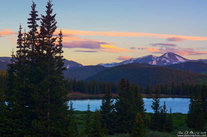 Sunrise Over Echo Lake