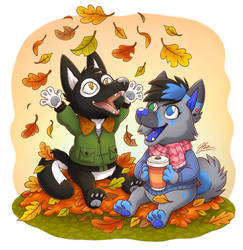 Autumn leaves -commission-