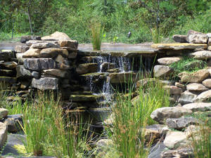 Zen waterfall