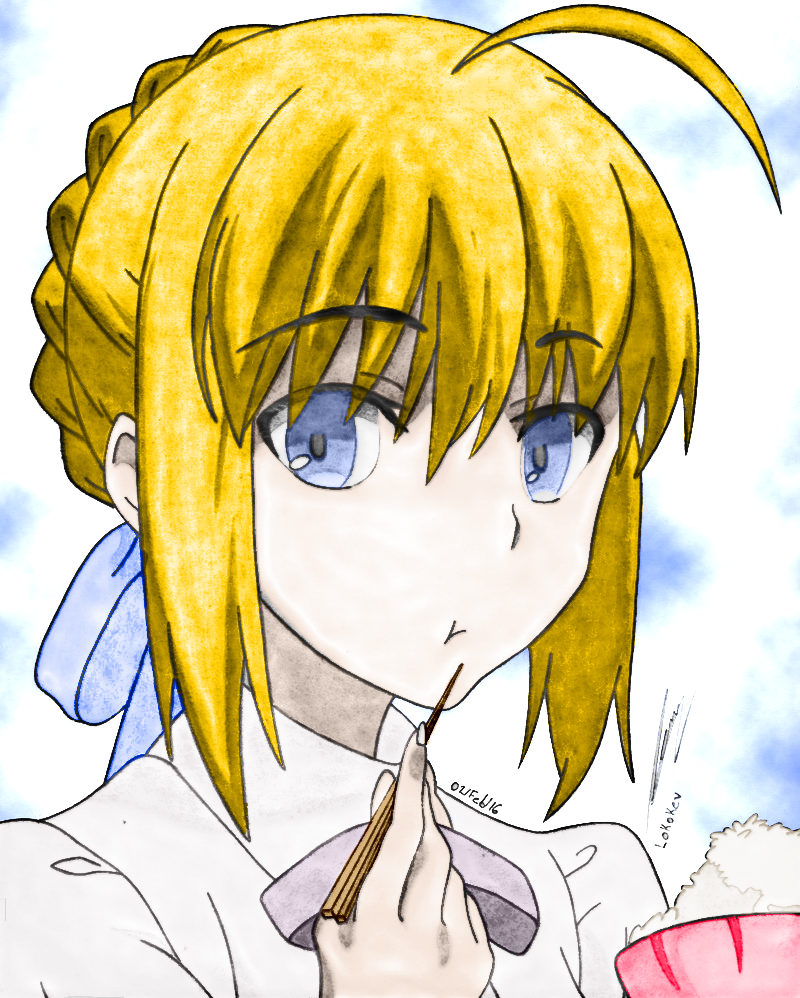 Saber Fate Stay Night Unlimited Blade Works