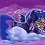 Luna hugging plushies mane6 6 Kallisti 4