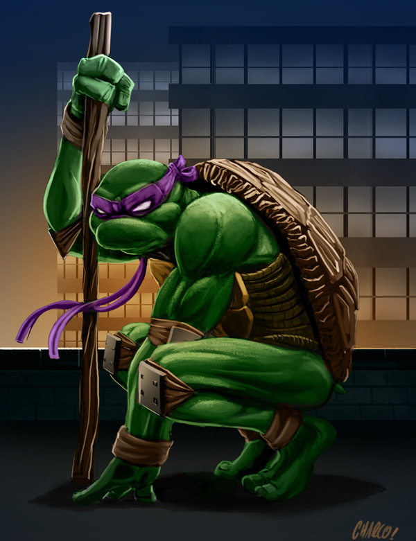 Tartaruga Ninja - Donatello by MCRIGBY456 on DeviantArt