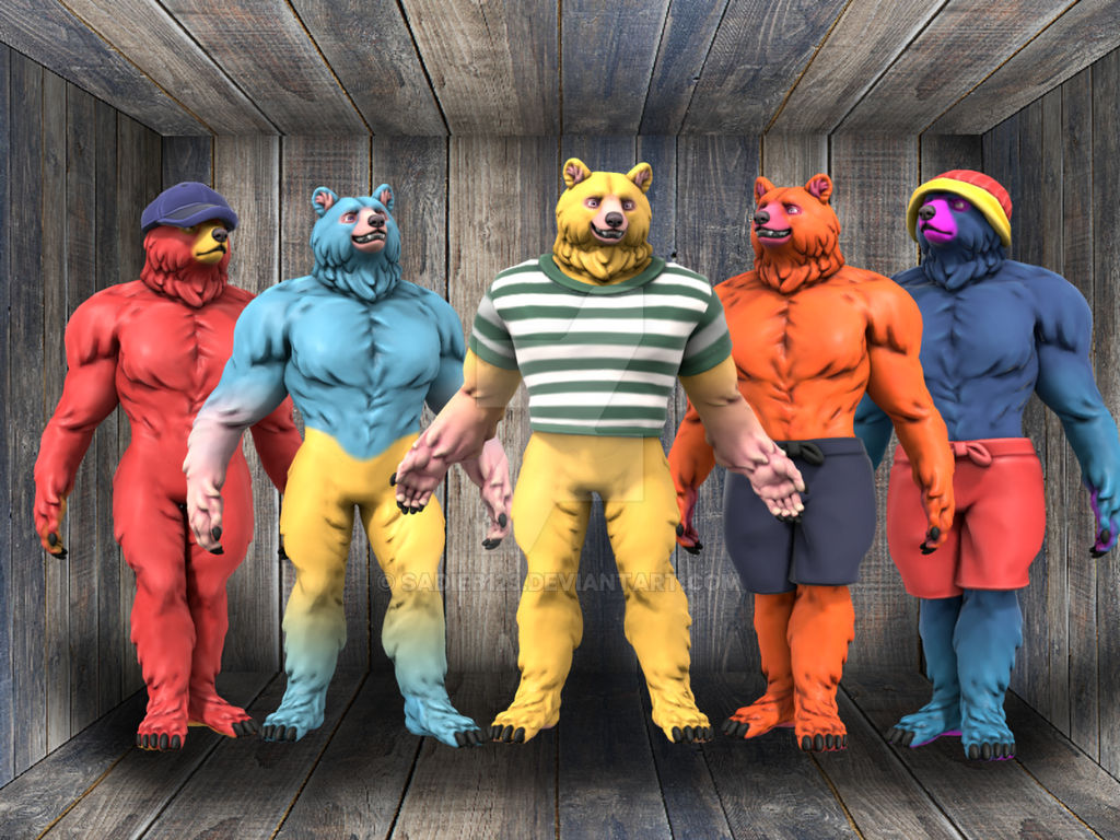 Werebear Pvc Werebears by SadieB123 on DeviantArt