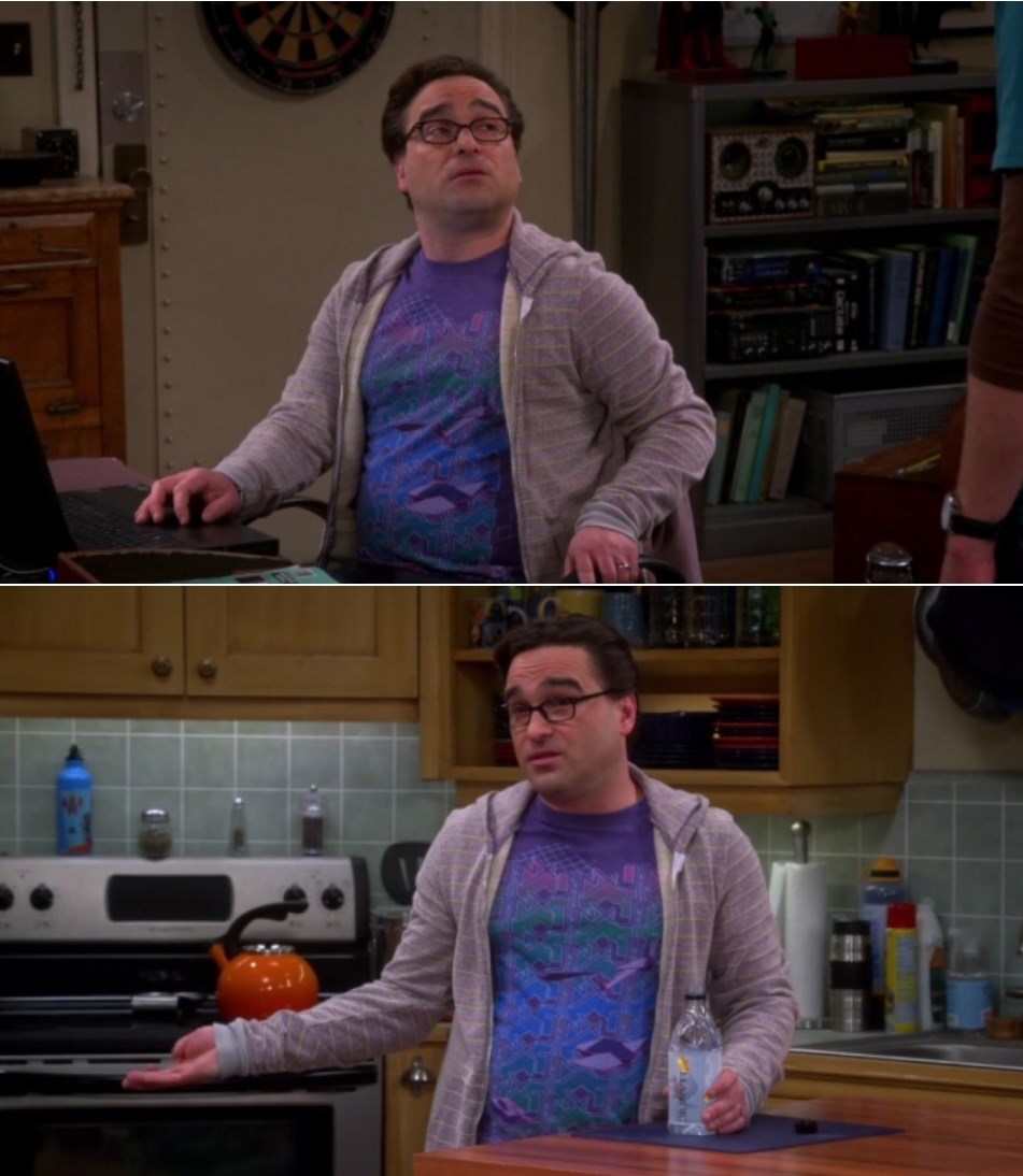 Weight gain Johnny Galecki by tornart on DeviantArt