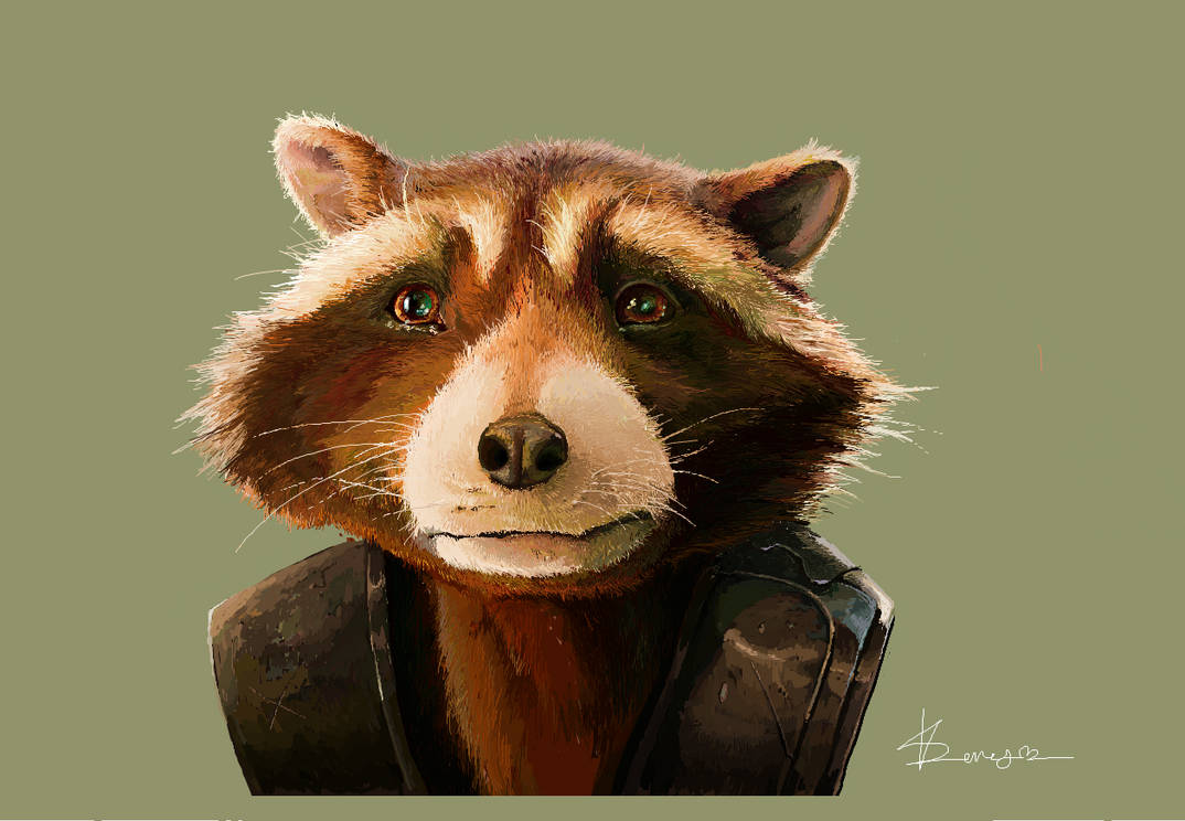 Rocket Raccoon by sangngay2008 on DeviantArt