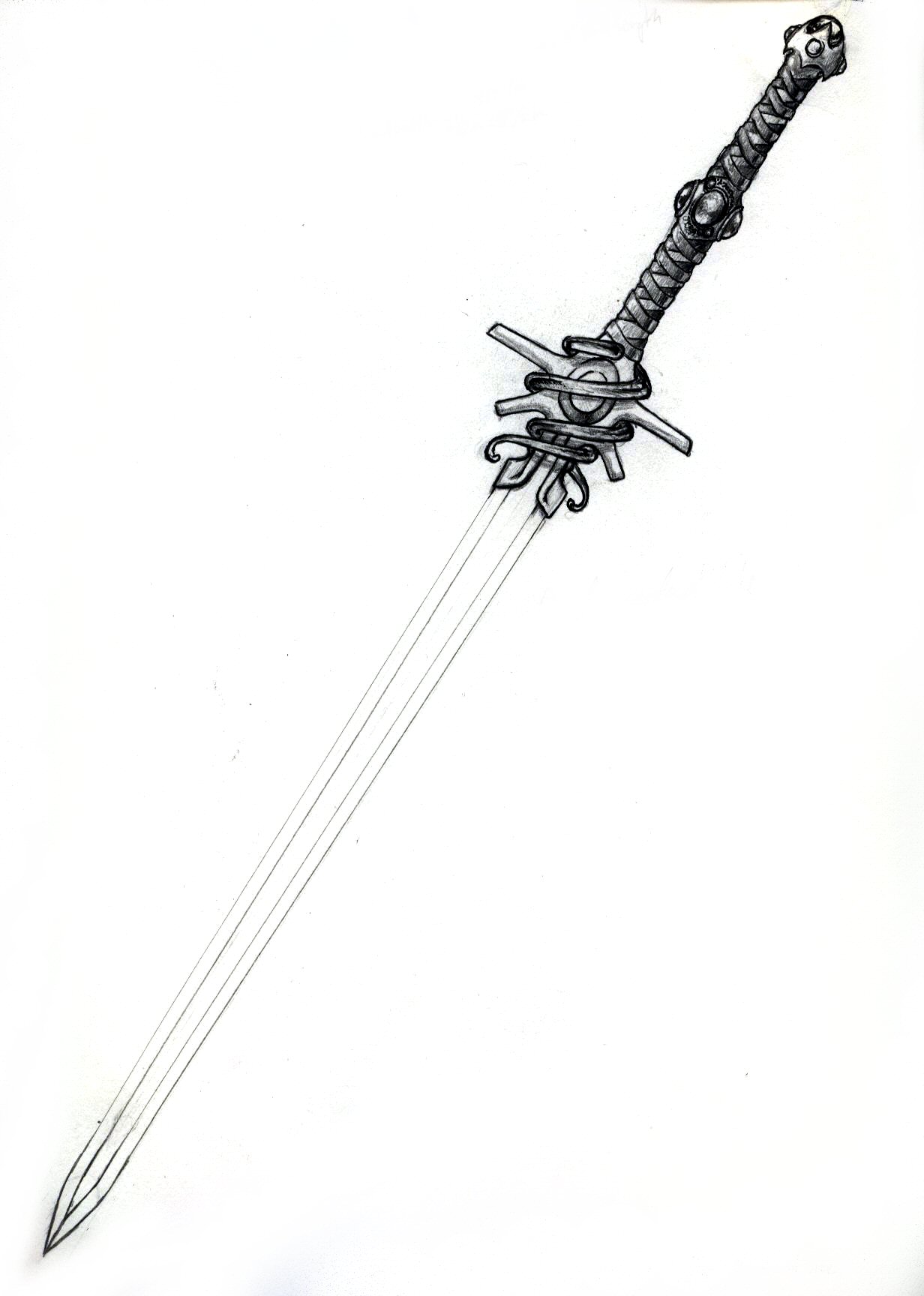 Amethyst Sword-Pen and Pencil by Gerak on DeviantArt