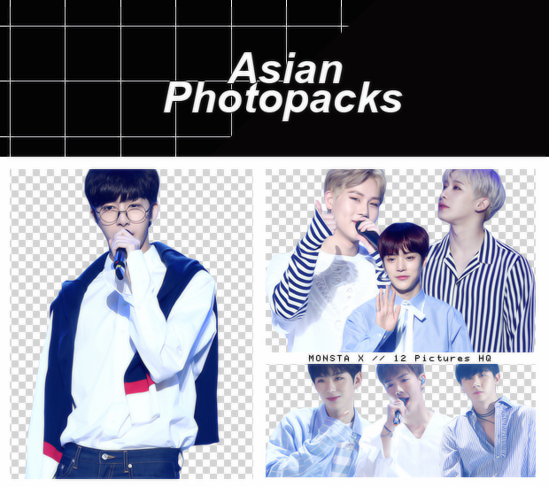 Pack Png 072 // MONSTA X.