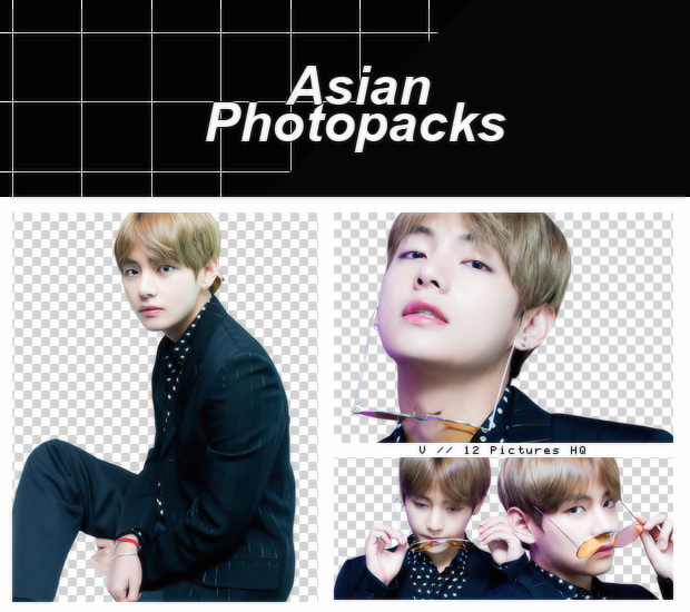 Pack Png 081 // V (BTS).