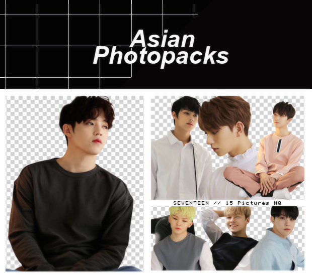 Pack Png 084 // SEVENTEEN (ALONE).