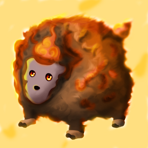 Fire sheep