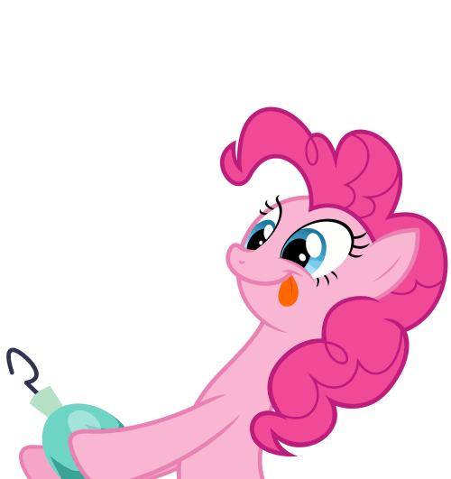 Pinkie pie ~ Bobble Hourglass mouse pointer!